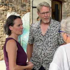 Cathy Lopes et Cédric Muller